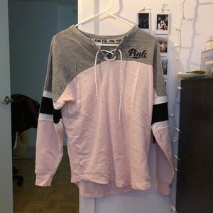 victoria’s secret sweater tie up